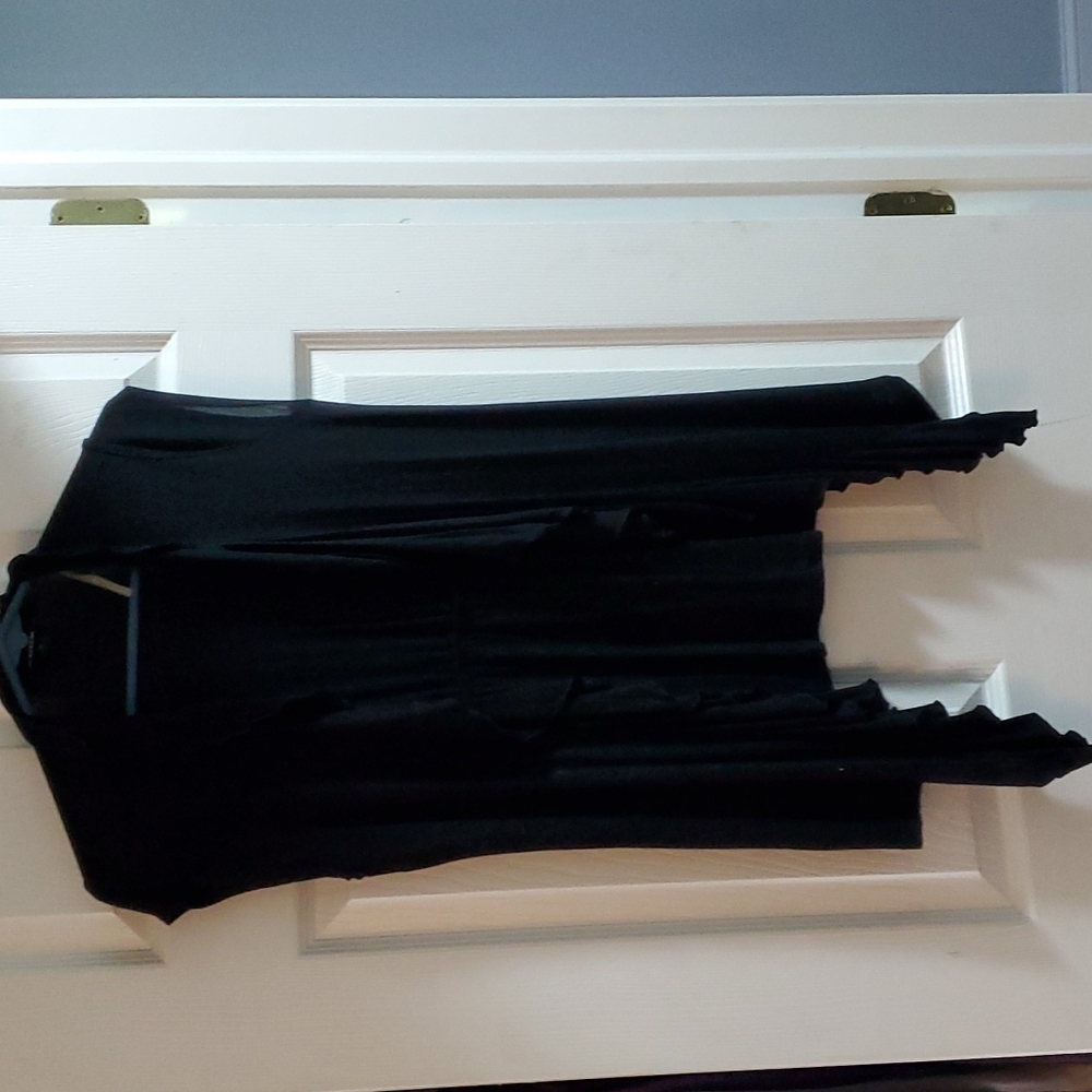 Black cardigan